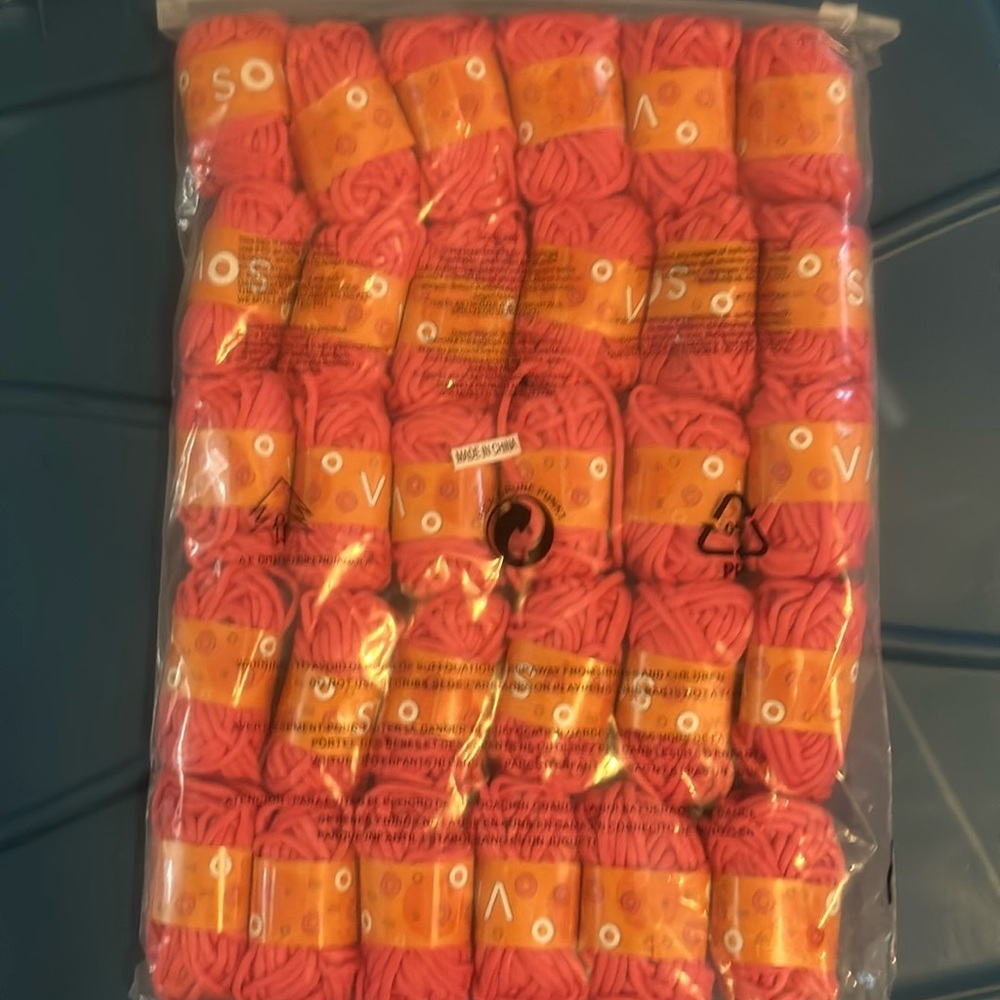 Tube yarn  30pcs
